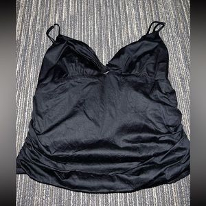 Black tank top